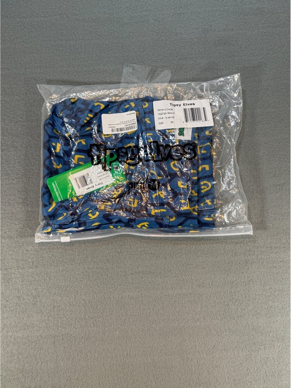 Tipsy Elves Women's Dreidel Leggings Medium